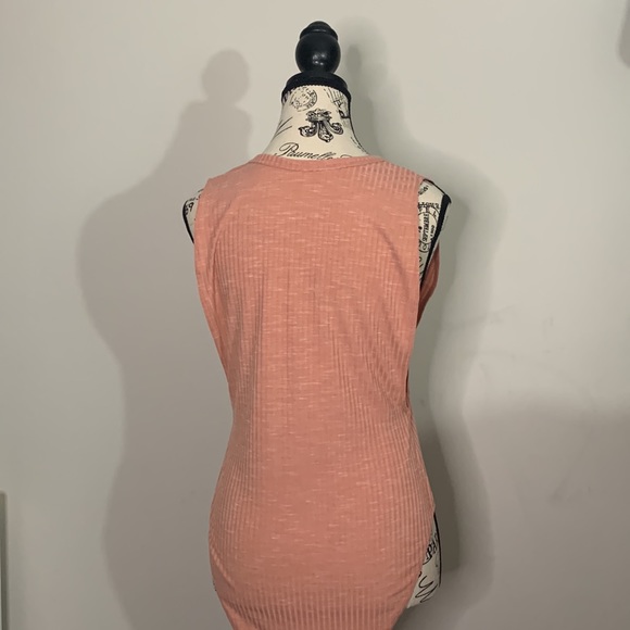 Free People Sleeveless Round Neck Ribbed Tank Leotard Top Size: M NWOT - Picture 9 of 9